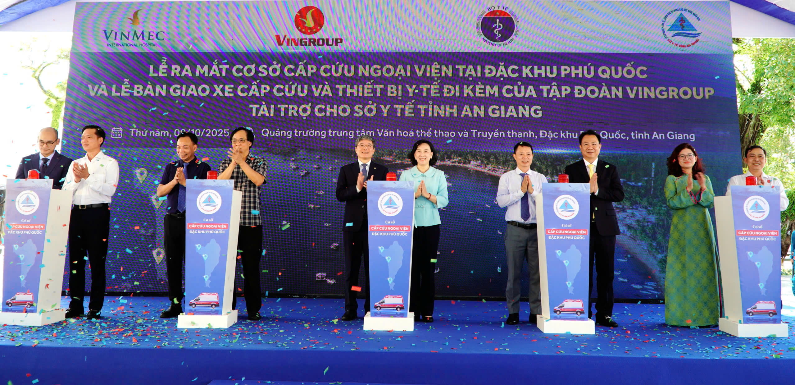 Ra mắt cơ sở cấp cứu ngoại viện chuẩn quốc tế ở Phú Quốc